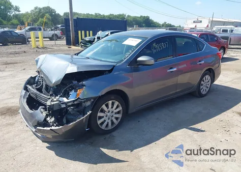 2018 Nissan Sentra S z USA, uszkodzony, nr VIN 3N1AB7AP5JY296145